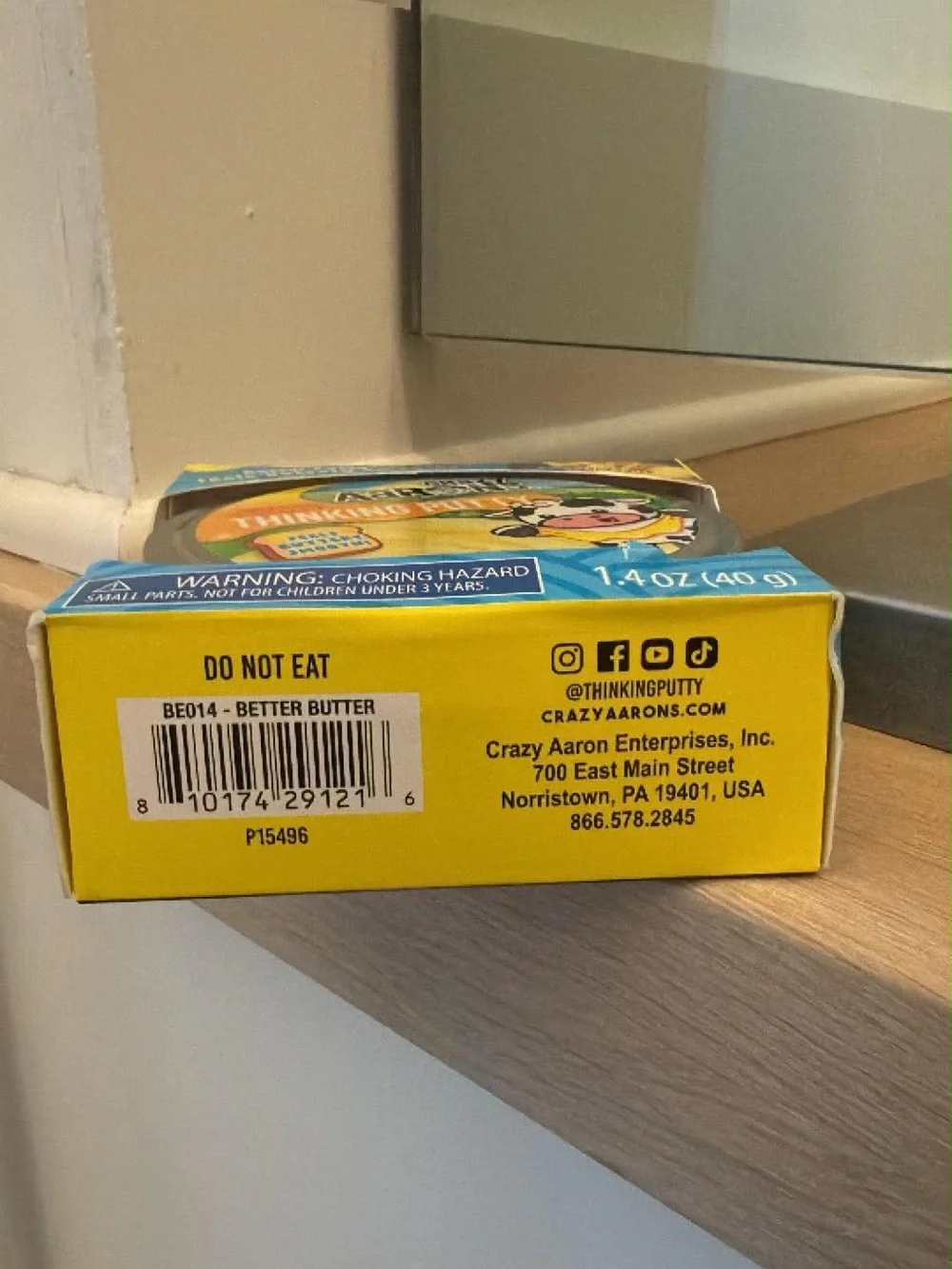 Crazy Aarons Better Butter Thinking Putty - Yellow
